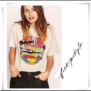 Daydreamer Free People Rolling Stones Tee